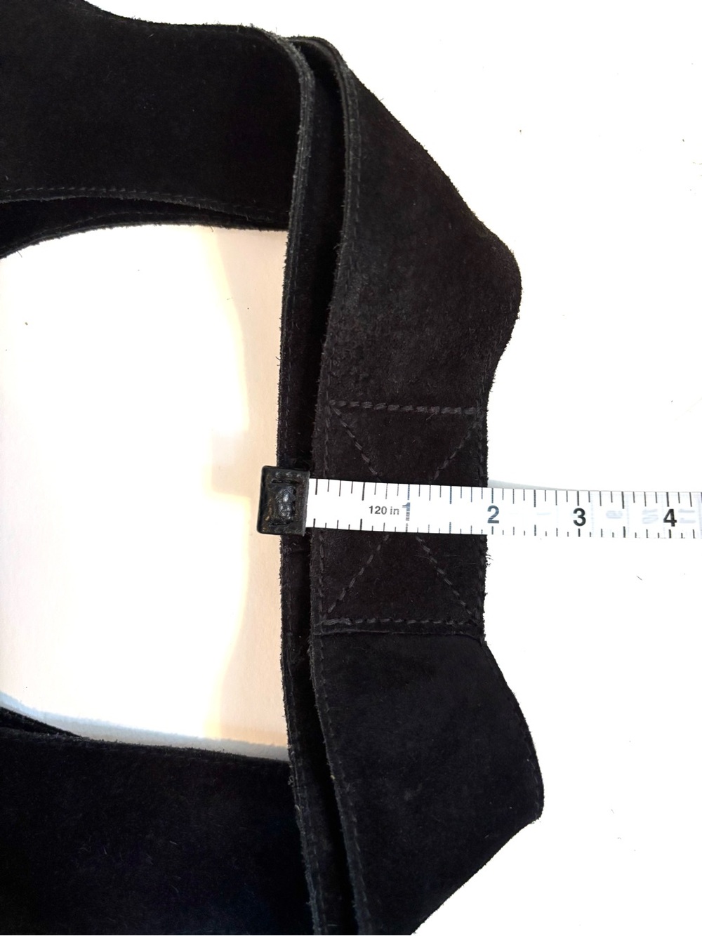 Roost Black Suede Shoulder Hobo Bag - Picture 9 of 11